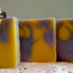 black currant sunny orange soap