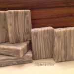 ash wood grain cold process soap