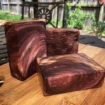 patchouli wood grain soap