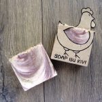 chicken rustic soap